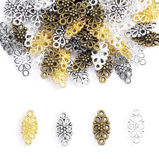 30PCS Oval Design Jewelry Making Findings Connector 8x16mm
