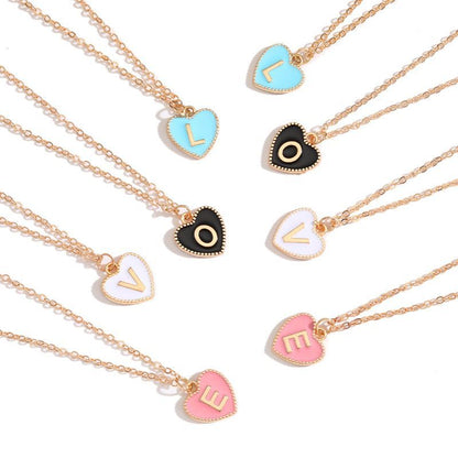 5PCS Colorful Hearts Design Jewelry Making Findings Charm 12x12mm