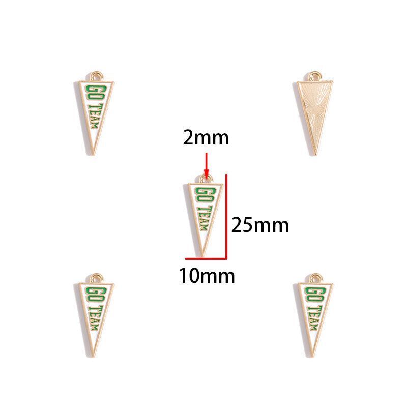5PCS Foot Ball Collection Charm For Jewelry Making Findings