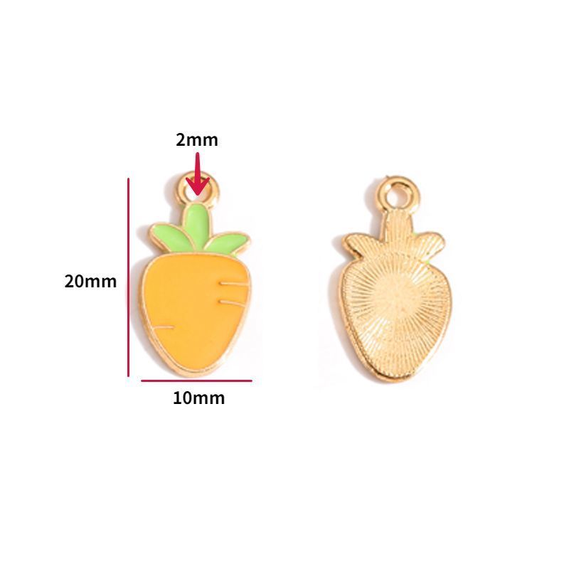 5PCS Cute Bunny Collection Charm For Jewelry Making Findings