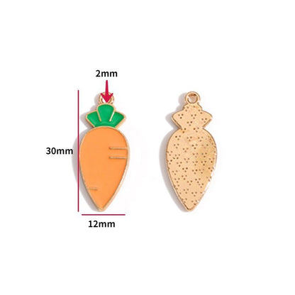 5PCS Cute Bunny Collection Charm For Jewelry Making Findings