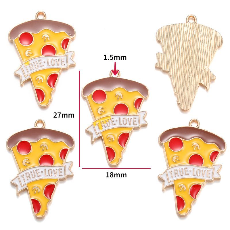 5PCS Dessert Theme Jewelry Making Findings Charm