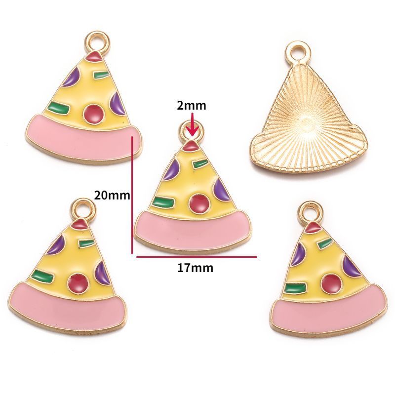 5PCS Dessert Theme Jewelry Making Findings Charm