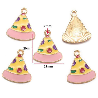 5PCS Dessert Theme Jewelry Making Findings Charm
