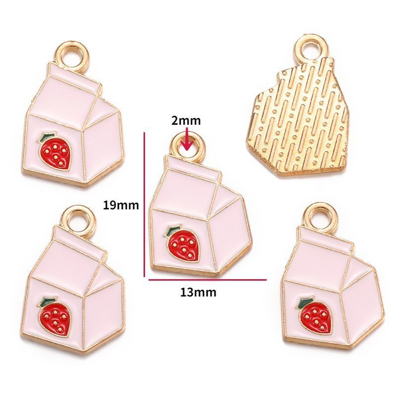 5PCS Dessert Theme Jewelry Making Findings Charm