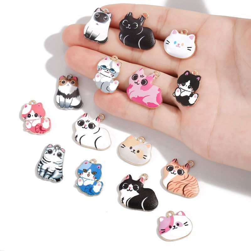 5PCS Ketty Style Theme Jewelry Making Findings Charm