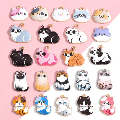 5PCS Ketty Style Theme Jewelry Making Findings Charm
