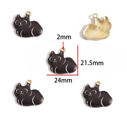 5PCS Ketty Style Theme Jewelry Making Findings Charm
