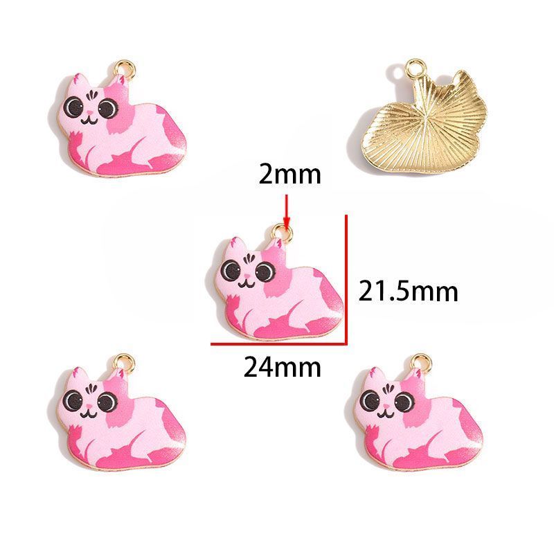 5PCS Ketty Style Theme Jewelry Making Findings Charm