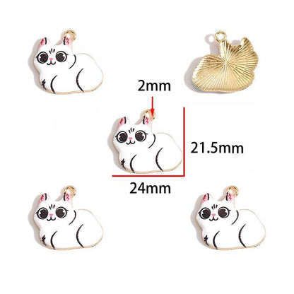 5PCS Ketty Style Theme Jewelry Making Findings Charm