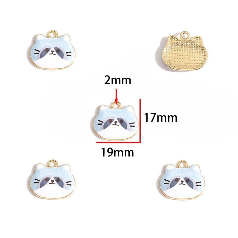 5PCS Ketty Style Theme Jewelry Making Findings Charm