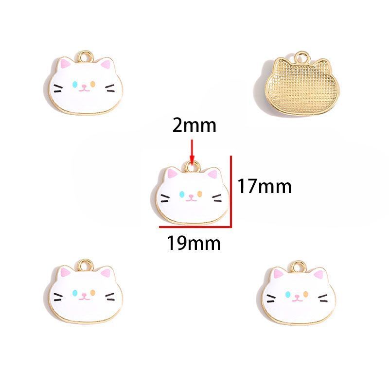 5PCS Ketty Style Theme Jewelry Making Findings Charm