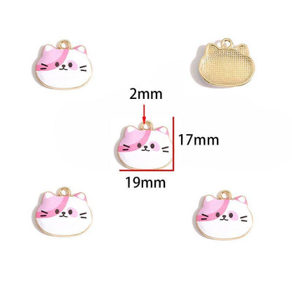 5PCS Ketty Style Theme Jewelry Making Findings Charm
