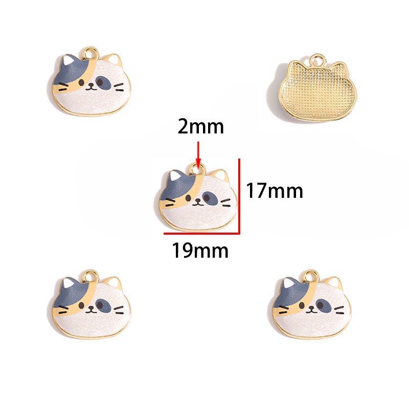5PCS Ketty Style Theme Jewelry Making Findings Charm