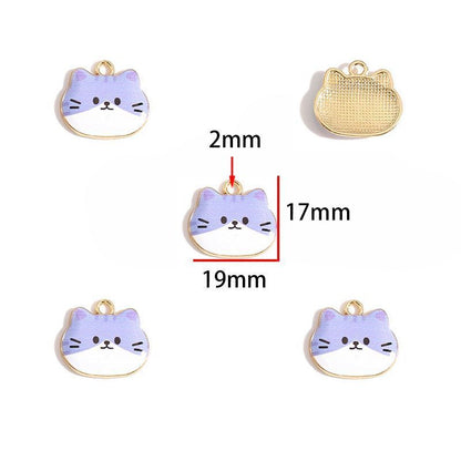 5PCS Ketty Style Theme Jewelry Making Findings Charm