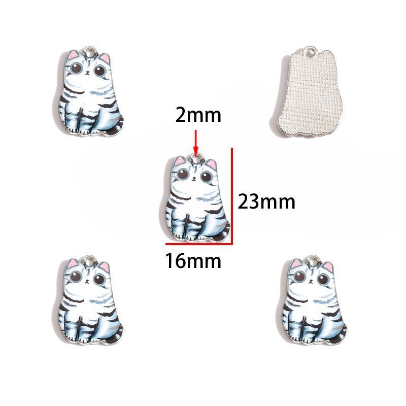 5PCS Ketty Style Theme Jewelry Making Findings Charm
