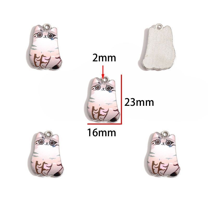 5PCS Ketty Style Theme Jewelry Making Findings Charm