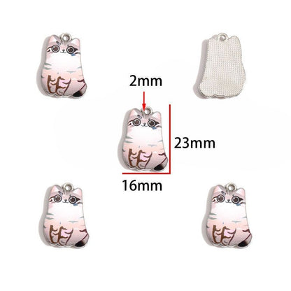5PCS Ketty Style Theme Jewelry Making Findings Charm