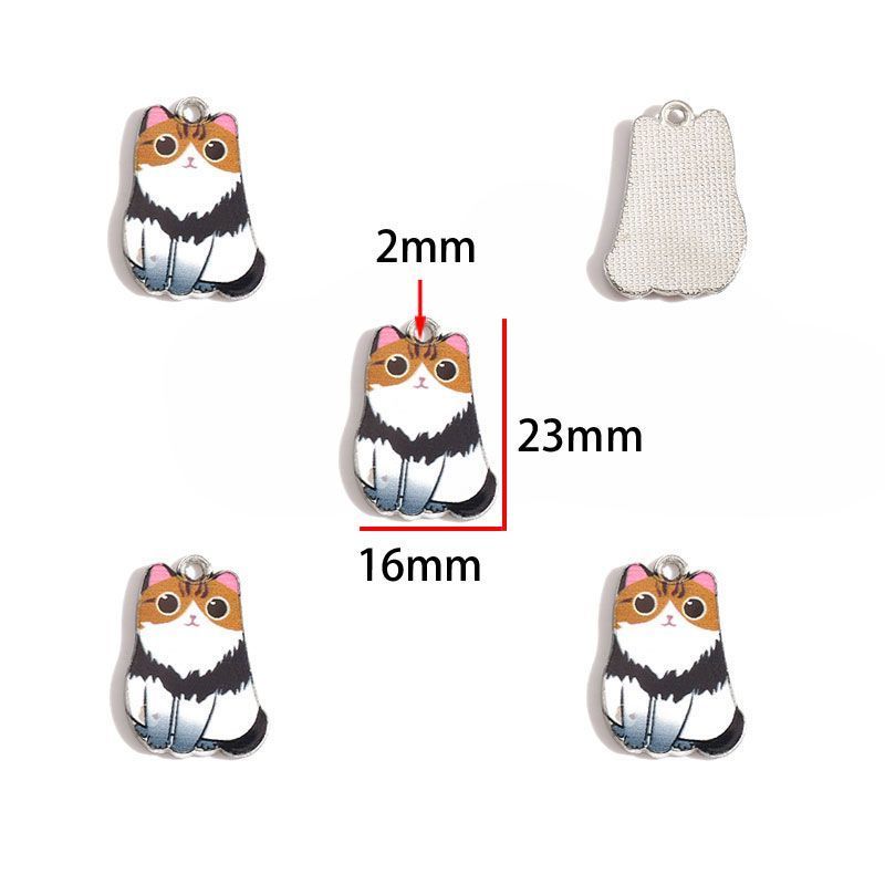 5PCS Ketty Style Theme Jewelry Making Findings Charm