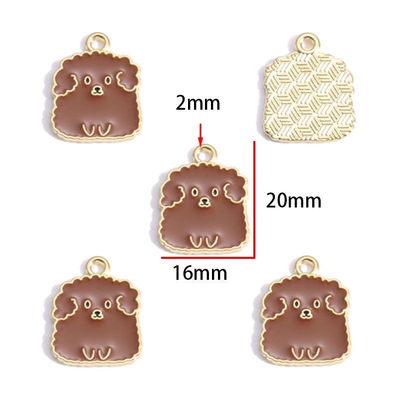5PCS Ketty Style Theme Jewelry Making Findings Charm
