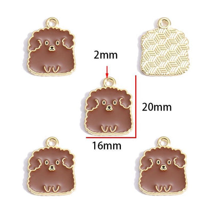 5PCS Ketty Style Theme Jewelry Making Findings Charm