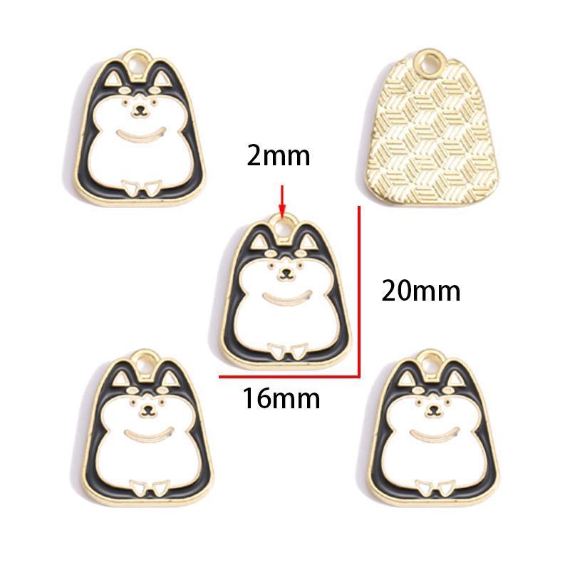 5PCS Ketty Style Theme Jewelry Making Findings Charm