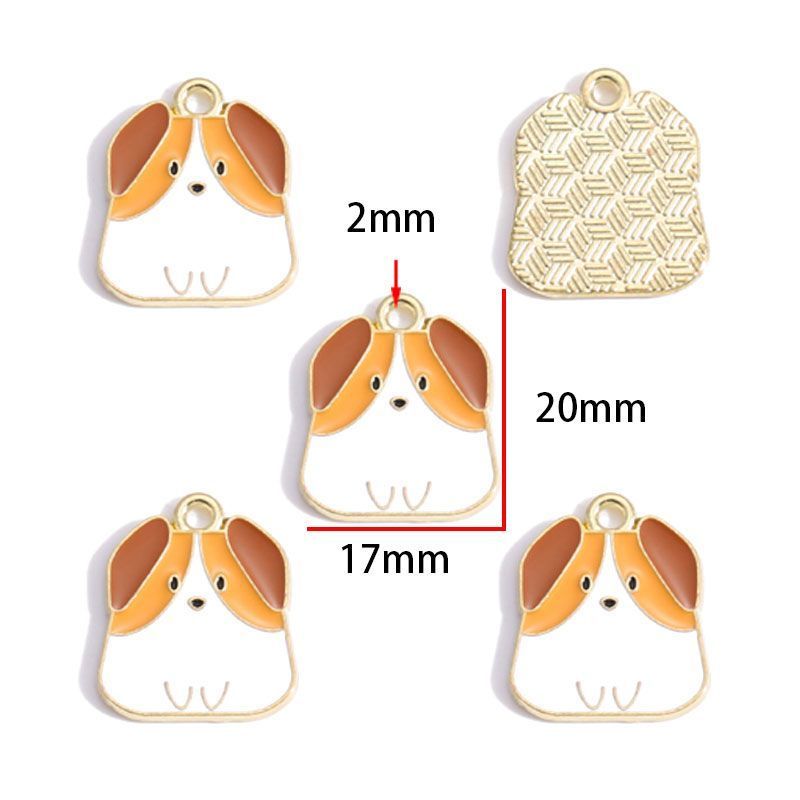 5PCS Ketty Style Theme Jewelry Making Findings Charm