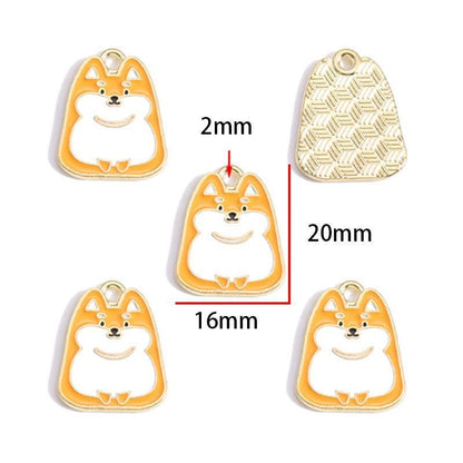 5PCS Ketty Style Theme Jewelry Making Findings Charm