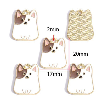 5PCS Ketty Style Theme Jewelry Making Findings Charm