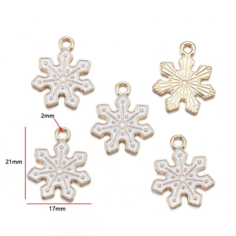 5PCS Mix Christmas Theme Jewelry Making Findings Charm