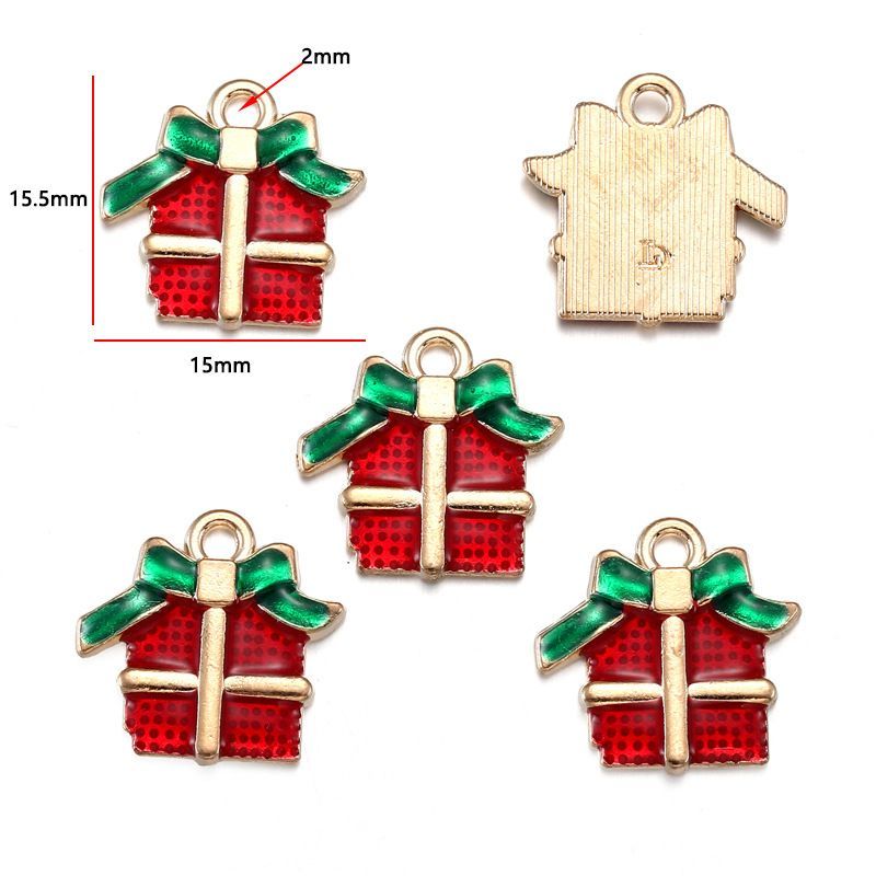 5PCS Mix Christmas Theme Jewelry Making Findings Charm