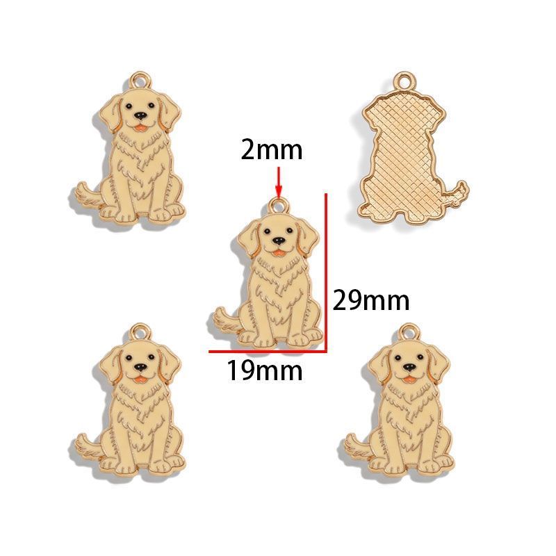 5PCS Cute Poppy Collection Charm For Jewelry Making Findings
