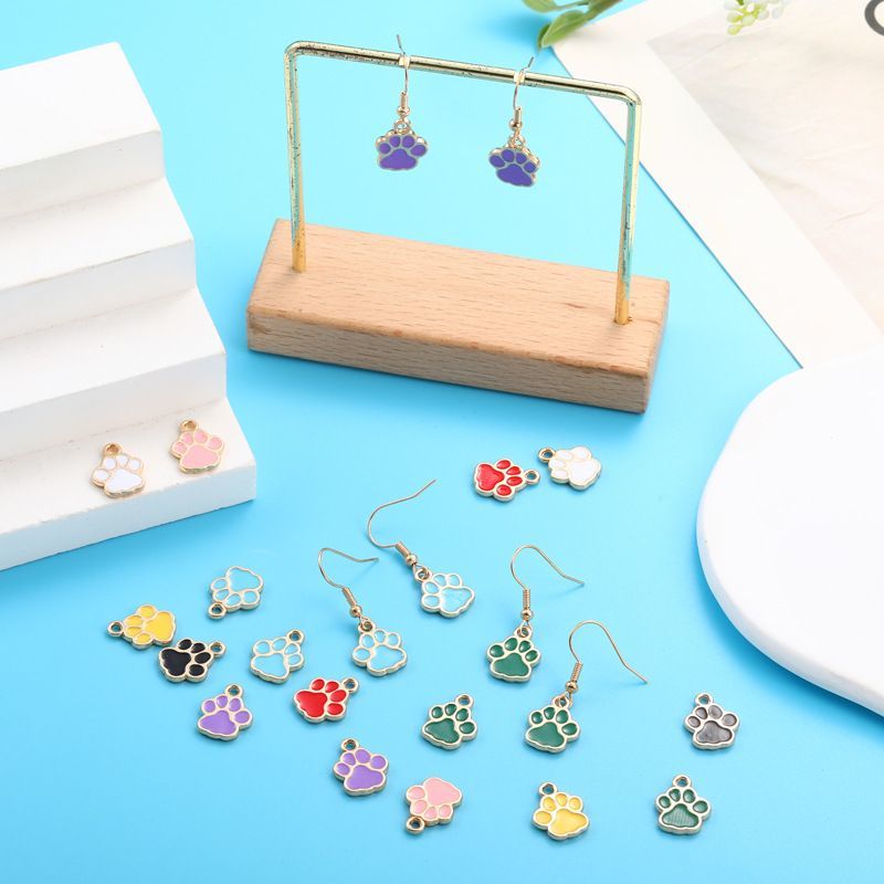 5PCS Poppy Paws Collection Charm For Jewelry Making Findings