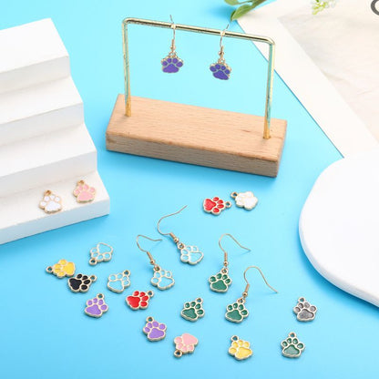 5PCS Poppy Paws Collection Charm For Jewelry Making Findings