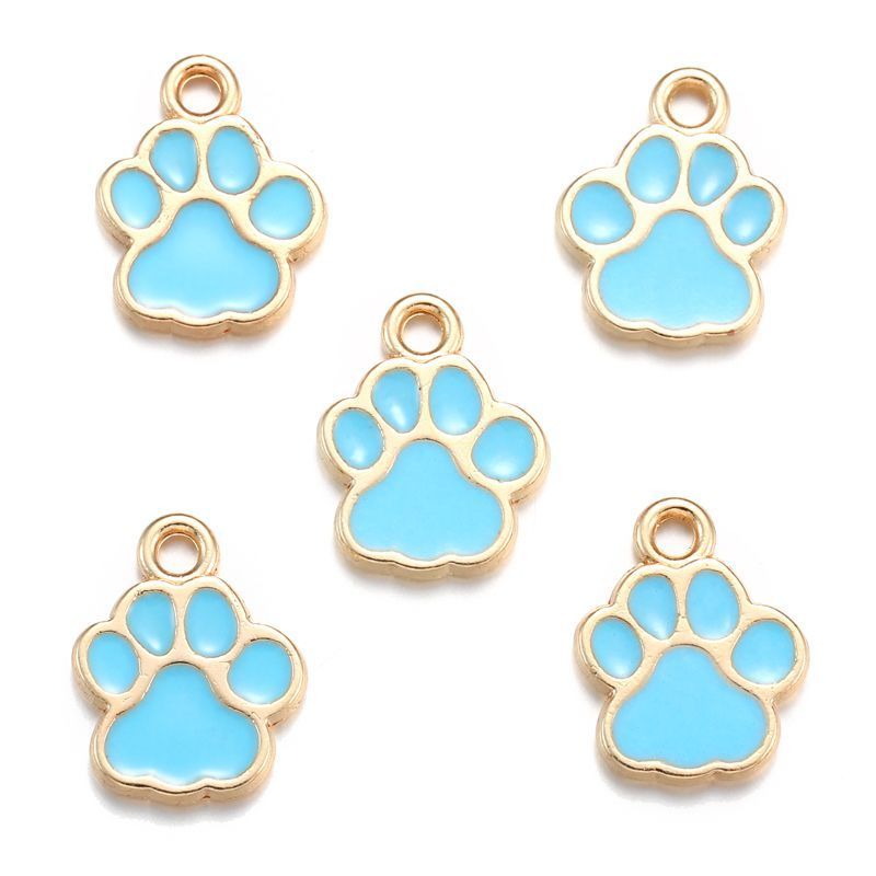5PCS Poppy Paws Collection Charm For Jewelry Making Findings