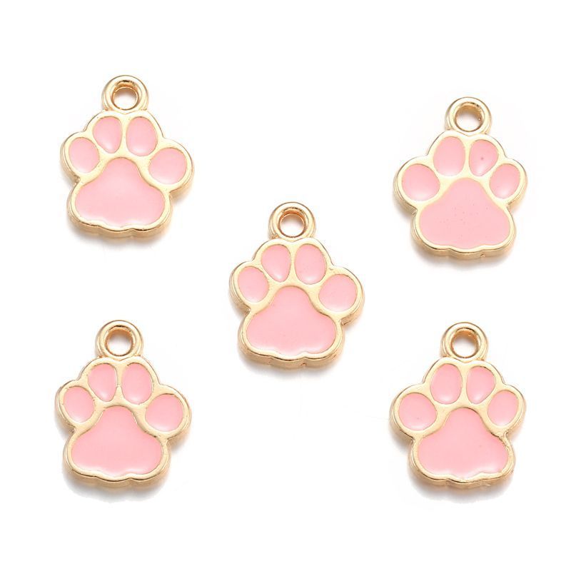 5PCS Poppy Paws Collection Charm For Jewelry Making Findings