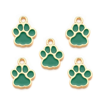 5PCS Poppy Paws Collection Charm For Jewelry Making Findings
