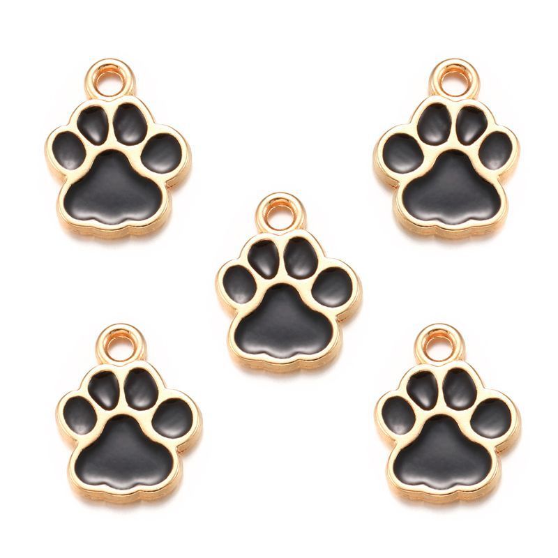 5PCS Poppy Paws Collection Charm For Jewelry Making Findings