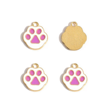 5PCS Poppy Paws Collection Charm For Jewelry Making Findings