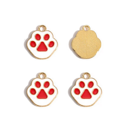 5PCS Poppy Paws Collection Charm For Jewelry Making Findings