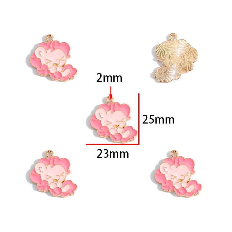 5PCS Unicorn Collection Charm For Jewelry Making Findings