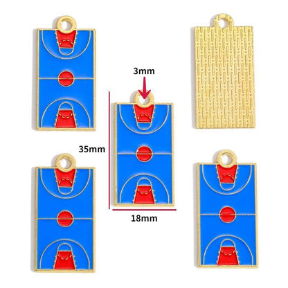 1PCS Sports Package Collection Charm For Jewelry Making Findings