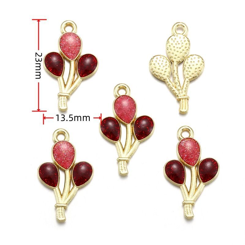 5PCS Valentines Package Collection Charm For Jewelry Making Findings
