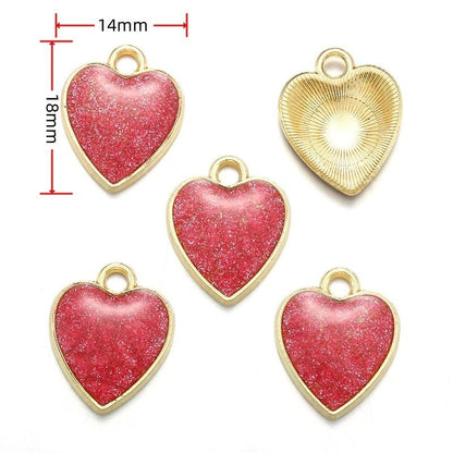 5PCS Valentines Package Collection Charm For Jewelry Making Findings