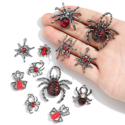 1PCS Spider Collection Charm For Jewelry Making Findings
