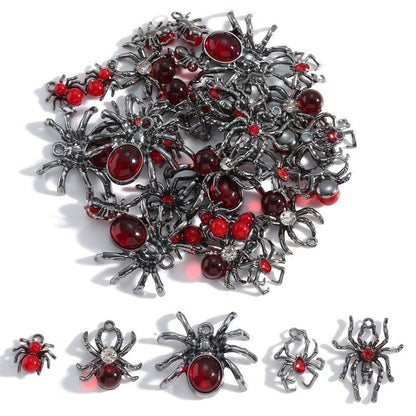 1PCS Spider Collection Charm For Jewelry Making Findings