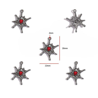 1PCS Spider Collection Charm For Jewelry Making Findings