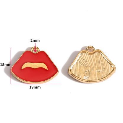 5PCS Chanel Theme Collection Charm For Jewelry Making Findings