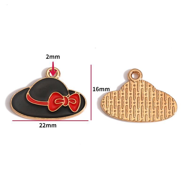 5PCS Chanel Theme Collection Charm For Jewelry Making Findings
