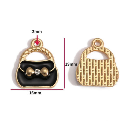 5PCS Chanel Theme Collection Charm For Jewelry Making Findings